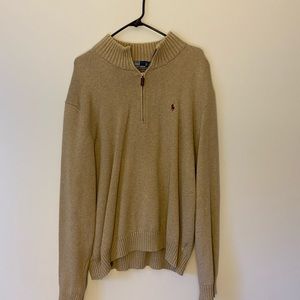 Ralph Lauren Polo 1/4 Sweater Sz XL